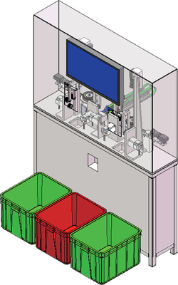 Equipamento de solda da inspeção da aparência do filme para a parte inferior lisa/arco