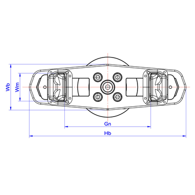 prendedor 300g pneumático macio universal com airbag especial