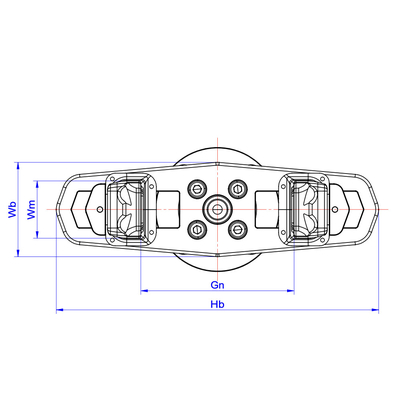 Prendedores pneumáticos do alimento da adaptação do auto de ISO9001 400g