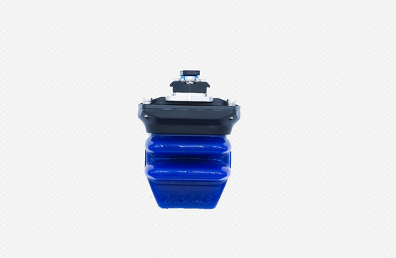 Dedo atuado pneumático do robô do silicone do produto comestível com estrutura flexível